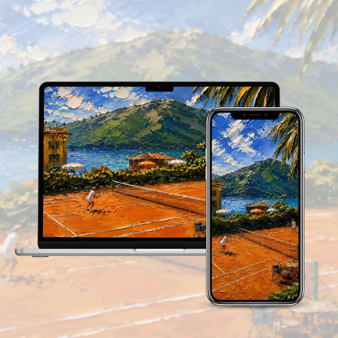 The Velluto No Time Bundle - 10 Painted Wallpapers (iPhone + Mac, 4K)
