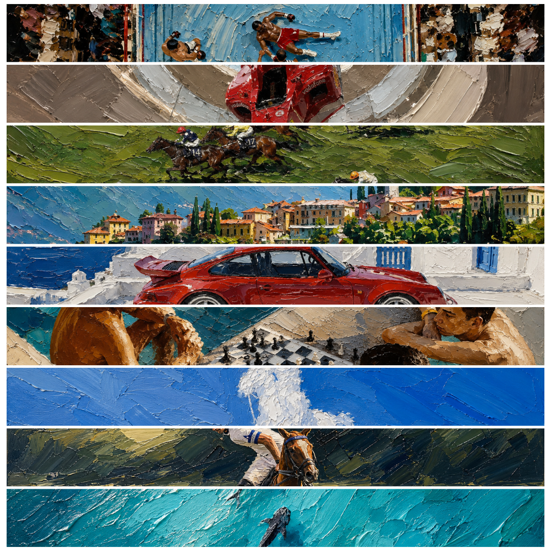 The Velluto No Time Bundle - 10 Painted Wallpapers (iPhone + Mac, 4K)