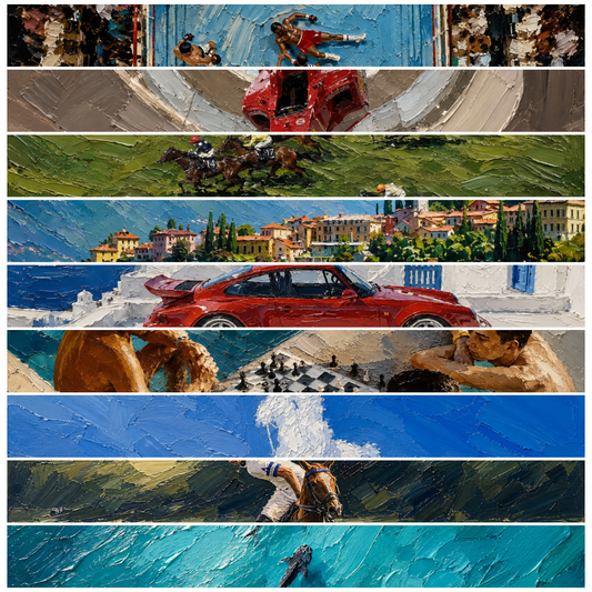 The Velluto No Time Bundle - 10 Painted Wallpapers (iPhone + Mac, 4K)